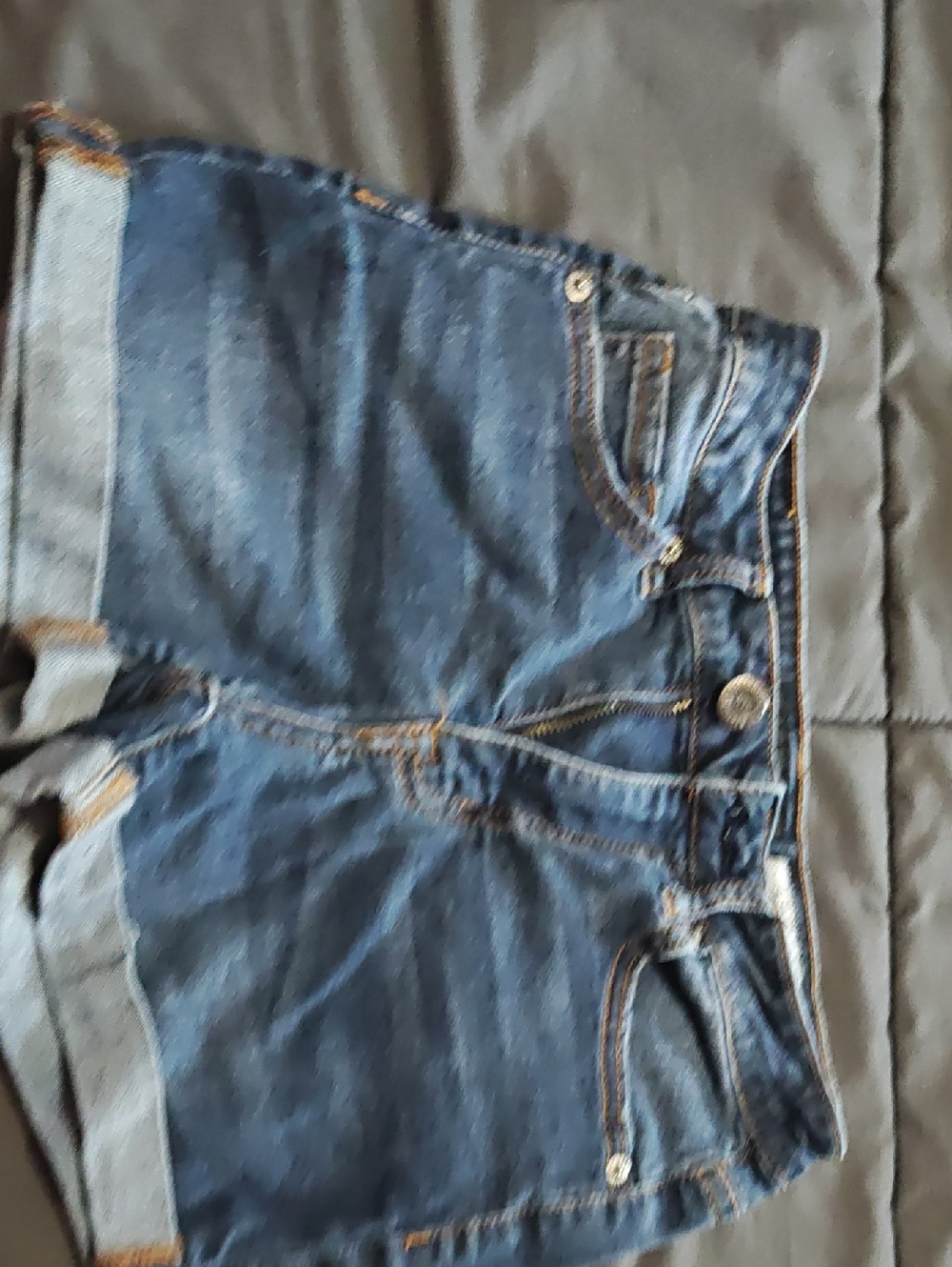 Aeropostale Dark Blue Denim Jean Shorts